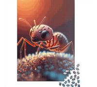 1000 Ants Life Creative Square Jigsaw Puzzles for Adults, Paper Puzzles Unique Challenge Games 38x26cm/1000pcs