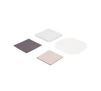 1000 Blank Buttons for Button Making Machines, 2.5 x 2.5 inch Press Mold, Button Refill, Foil and Base Set