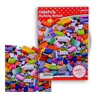 1000 Building Bricks Construction Building Blocks Play Set DIY Creative Toys Playset Educational TOY For Children Kids Age 6 7 8 9 10