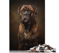 1000 Bullmastiff Jigsaw Puzzles for Adults Teenager & Wooden Puzzles Family Games 1000pcs (75x50cm)