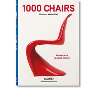 1000 Chairs. Revised and updated edition by Charlotte & Peter Fiell (English) Ha