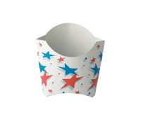 1000 Chip Scoops for Fries Small Size with Star Design Takeaways Cafes Food Catering Events Parties