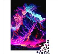 1000 Colorful Mountain3 Jigsaw Puzzles for Adults Teenager & Wooden Puzzles Family Games 1000pcs (75x50cm)