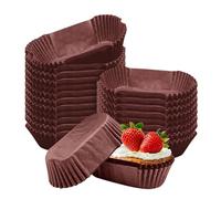 1000 Count Mini & Standard Loaf Pan Liner - Disposable Parchment Loaf Pan Liners for Baking, Non-Stick Small Loaf Liners for Home Baking & Holiday Treats (Brown, S)