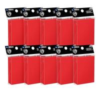 1000 Counts Red Card Sleeves, Matte Sleeve Deck Card Protectors, Trading Card Sleeves Fit for MTG, TCG and Sports Cards (Matte Red)