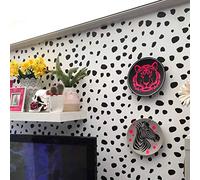 1000 Dalmation Spot Dot Polka Dots Dalmatian Print Spots Wall Vinyl Stickers Irregular Dots Decal Child Kids Vinyl Art Decor Nursery Home Wall Decor