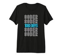1000 Days Sober Recovery One Thousand Day Clean Soberversary Premium T-Shirt