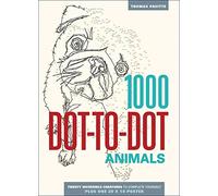 1000 Dot-To-Dot: Animals - Paperback NEW Thomas Pavitte( 2014-08-05