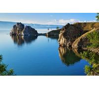 1000 Extra Large Piece Puzzle For Adults - Easy Adult Jigsaw Puzzles, Jigsaw Puzzle Gift, Rocks, Baikal, Russia 70x50CM