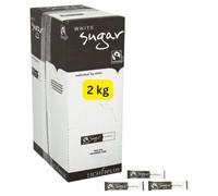 1000 Fairtrade White Sugar Sachets - Bulk Catering Pack for Cafes, Offices & Restaurants