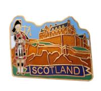 1000 Flags Edinburgh Castle Pin Badge