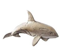 1000 Flags Orca Killer Whale Pewter Pin Badge - LP733