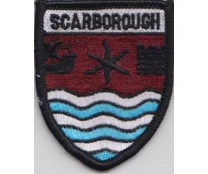 1000 Flags Scarborough North Yorkshire County Flag Embroidered Patch Badge