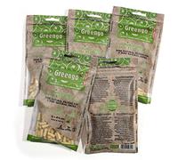1000 Greengo Biodegradable Organic ECO Unbleached Slim 6mm Filter Tips