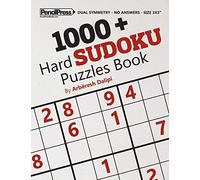 1000 Hard Sudoku Puzzles Book