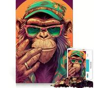 1000 Jigsaw Puzzle Chill Out Time Flawless Cut Fun Problem Solve Fun Free Play Game Xmas Art Gift (50x75cm)