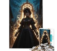 1000 Jigsaw Puzzle Chrono Witch's Awakening Educational Challenge Tough Challenge Family Game Suitable for People Aged 14 And Above (50x75cm)