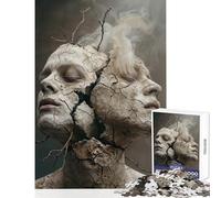 1000 Jigsaw Puzzle Cracked Souls Ascend Home Decoration Toys Gift For Birthdays Practical Game Suitable for Desktop Decoration Size 50x75cm