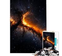 1000 Jigsaw Puzzle Dramatic Nebula in Starry Space Difficult And Challenge Analysis And Logic Educational Games Suitable for People Aged 14 And Above (38x52cm)