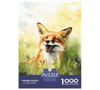 1000 Jigsaw Puzzle Foxy Feelings Ink Wash Jigsaw for Adults Brain Teaser Game Perfect Decoration Unique Birthday And Xmas Gifts 70x50cm/1000pcs