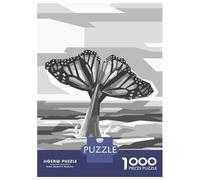 1000 Jigsaw Puzzle Gray Whale The Butterfly Jigsaw for Adults Brain Teaser Game Perfect Decoration Unique Birthday And Xmas Gifts 38x26cm/1000pcs