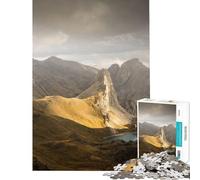 1000 Jigsaw Puzzle Iceland Nature Landscape Fun Activities at Home Hand Speed Race Educational Game for And from 14 Years And over (38x52cm)