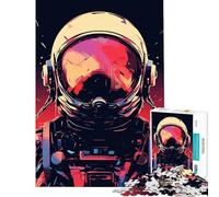 1000 Jigsaw Puzzle Last Astronaut Fun Activities at Home Hand Speed Race Educational Game for And from 14 Years And over (38x52cm)