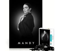 1000 Jigsaw Puzzle Mandy Moore Flawless Cut Fun Problem Solve Fun Free Play Game Xmas Art Gift (38x26cm)