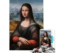 1000 Jigsaw Puzzle Mona Lisa Prado for Birthday, Chrismas Home Art Decor Educational Games Suitable for People Aged 14 And Above (50X75cm)