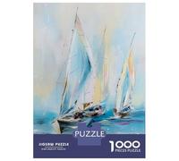 1000 Jigsaw Puzzle Morning Regatta Jigsaw for Adults Brain Teaser Game Perfect Decoration Unique Birthday And Xmas Gifts 38x26cm/1000pcs