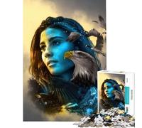 1000 Jigsaw Puzzle Natura Persona Challenging To Complete Difficult Hard Educational Games Suitable for People Aged 14 And Above (38x26cm)