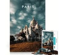 1000 Jigsaw Puzzle Paris France Flawless Cut Fun Problem Solve Fun Free Play Game Xmas Art Gift (38x52cm)