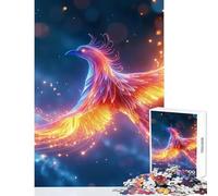 1000 Jigsaw Puzzle Radiant Phoenix Jigsaws for Adults Puzzle Difficult Challenge Fun Activities at Home Unique Challenge Game (50x75cm)