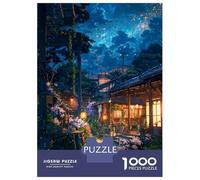 1000 Jigsaw Puzzle Rural Japan Jigsaw for Adults Brain Teaser Game Perfect Decoration Unique Birthday And Xmas Gifts 52x38cm/1000pcs
