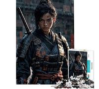 1000 Jigsaw Puzzle Scars of A Ronin for Birthday, Chrismas Home Art Decor Educational Games Suitable for People Aged 14 And Above (38X26cm)