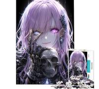 1000 Jigsaw Puzzle Skull Whisperer Educational Challenge Tough Challenge Family Game Suitable for People Aged 14 And Above (38x52cm)