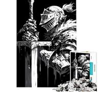 1000 Jigsaw Puzzle Sword of Destiny Fun Activities at Home Home Decoration Educational Games Suitable for People Aged 14 And Above (38x52cm)