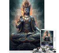 1000 Jigsaw Puzzle The Awakening Of Buddha Jigsaws for Adults Puzzle Difficult Challenge Fun Activities at Home Unique Challenge Game (38x26cm)