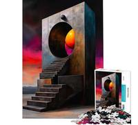 1000 Jigsaw Puzzle The Mystic Portal Fun Activities at Home Hand Speed Race Educational Game for And from 14 Years And over (38x52cm)