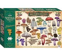 1000 Jigsaw Vintage Mushrooms