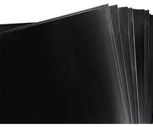 1000 Large Sheets Of Acid Free Black Tissue Wrapping Paper - Size 500mm x 750mm 20" x 30" 18gsm - Gift Parcel Packing Packaging Art Craft Wrap