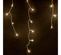 (1000 LED, Warm White) NETTA Icicle Lights with Timer and 8 Light Modes