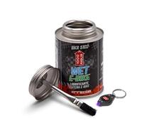 1000 Miglia BKR 5102 E-BIKE WET Lube Bike Chain for Electric Bikes - 240 ml, Wet and Muddy Weather Conditions, fluorescent and scented formula, All-In-One Can, Brush included