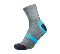 1000 Mile 1 Pack Ladies Approach Repreve Double Layer Socks - 3-5.5 UK - Navy / Mauve