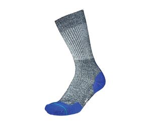 1000 Mile 1 Pack Mens Fusion Repreve Double Layer Socks - 12-14 UK - Navy / Royal Blue