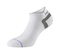 1000 Mile 1 Pack Mens Ultimate Low Cut Double Layer Trainer Socks - 9-11 UK - White