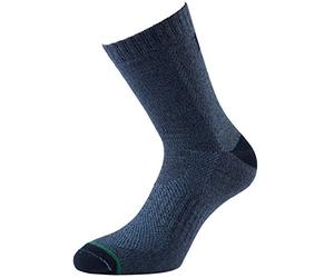 1000 Mile All Terrain Activity Walking Hiking Running Mens Blister Free Socks - Sapphire (X-Large / 12-14UK) - 2 Pair