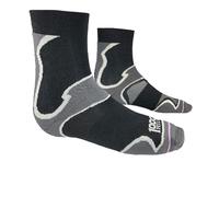 1000 Mile Fusion Double Layer Sock: Black: 12-14 Size: 12-14, Colour: