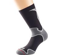 1000 Mile Fusion Double Layer Womens Running Socks Black Cushioned Anti Blister