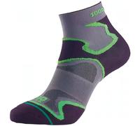 1000 Mile Fusion Mens Running Anklet Socks Black Support Double Layer Sports Run